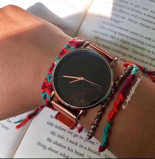 Handmade bracelet duo stack