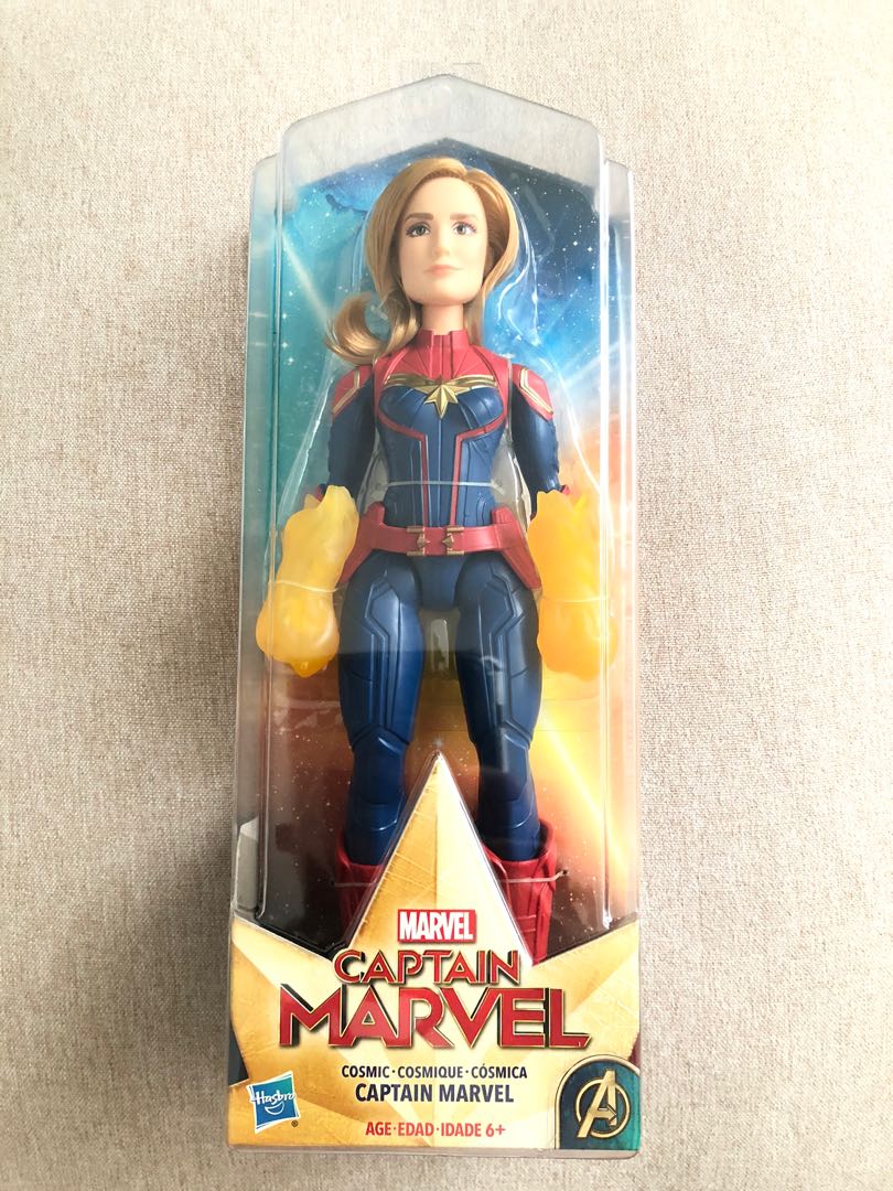 captain marvel doll hasbro