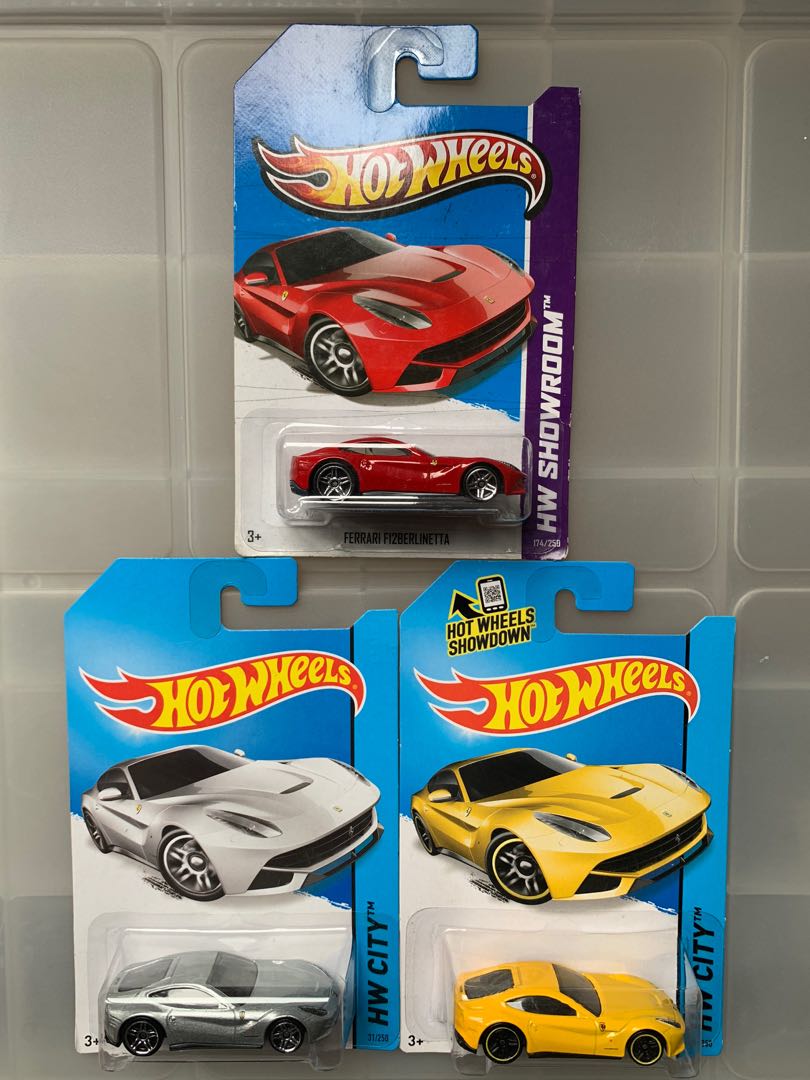 hot wheels ferrari set