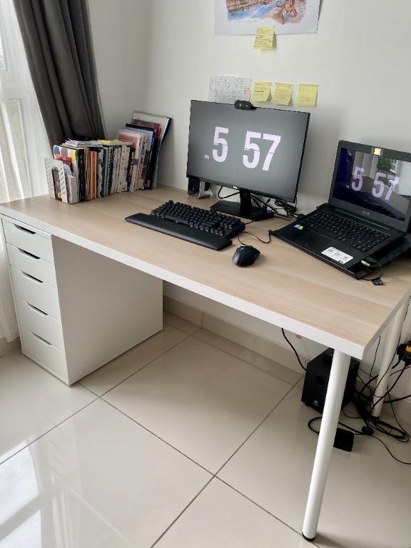 Ikea linnmon clearance keyboard tray