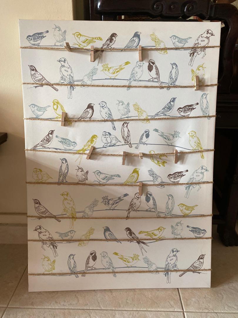 Ikea memo board with clips, Hobbies & Toys, Stationery & Craft