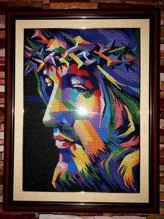 Jesus- colorful sorrow