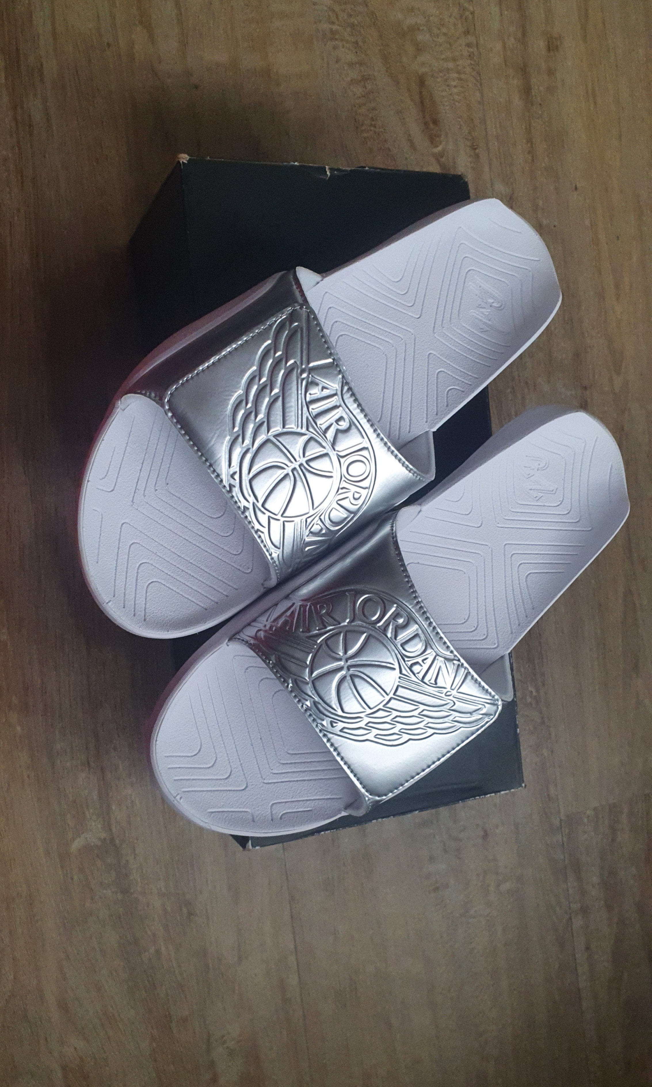 Jordan hydro 7 slides white sale
