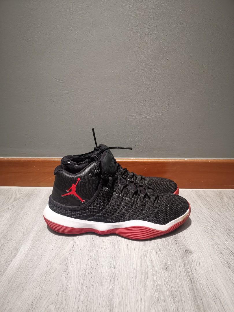 jordan super.fly 2017 bred, Men's 