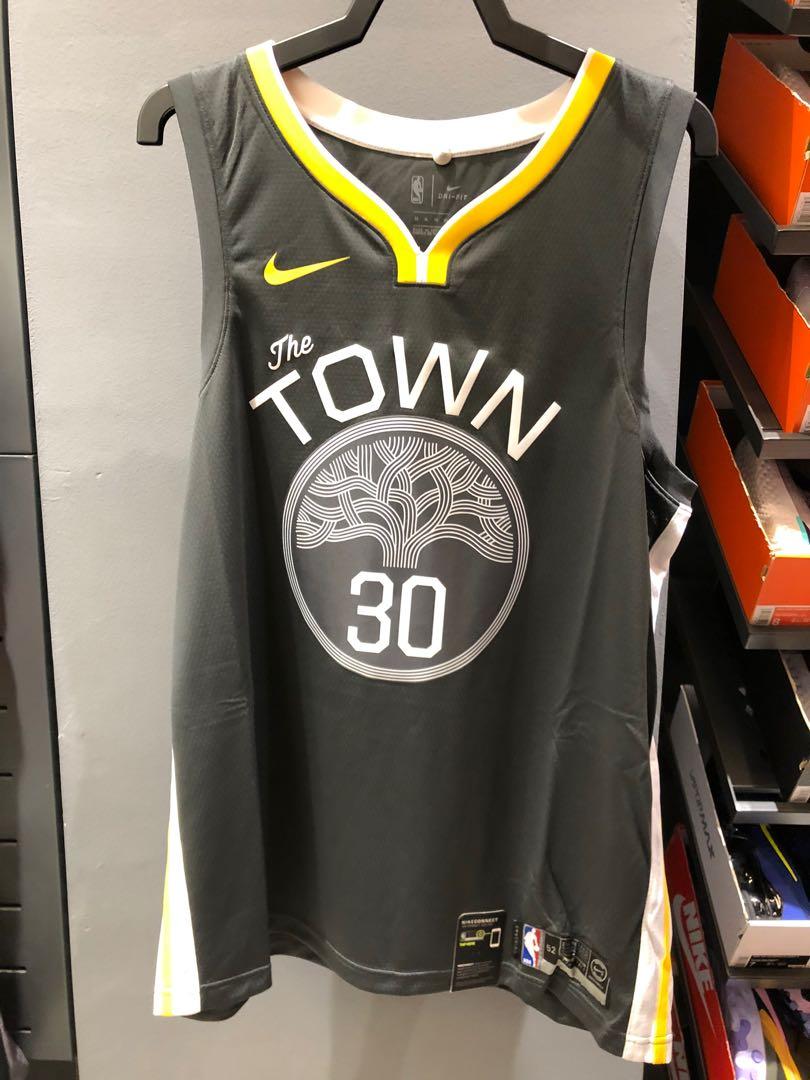 the town steph curry jersey