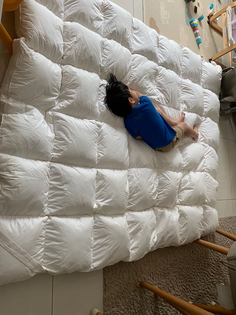 King Size Feather Down Topper (The Old Empire), Furniture & Home Living