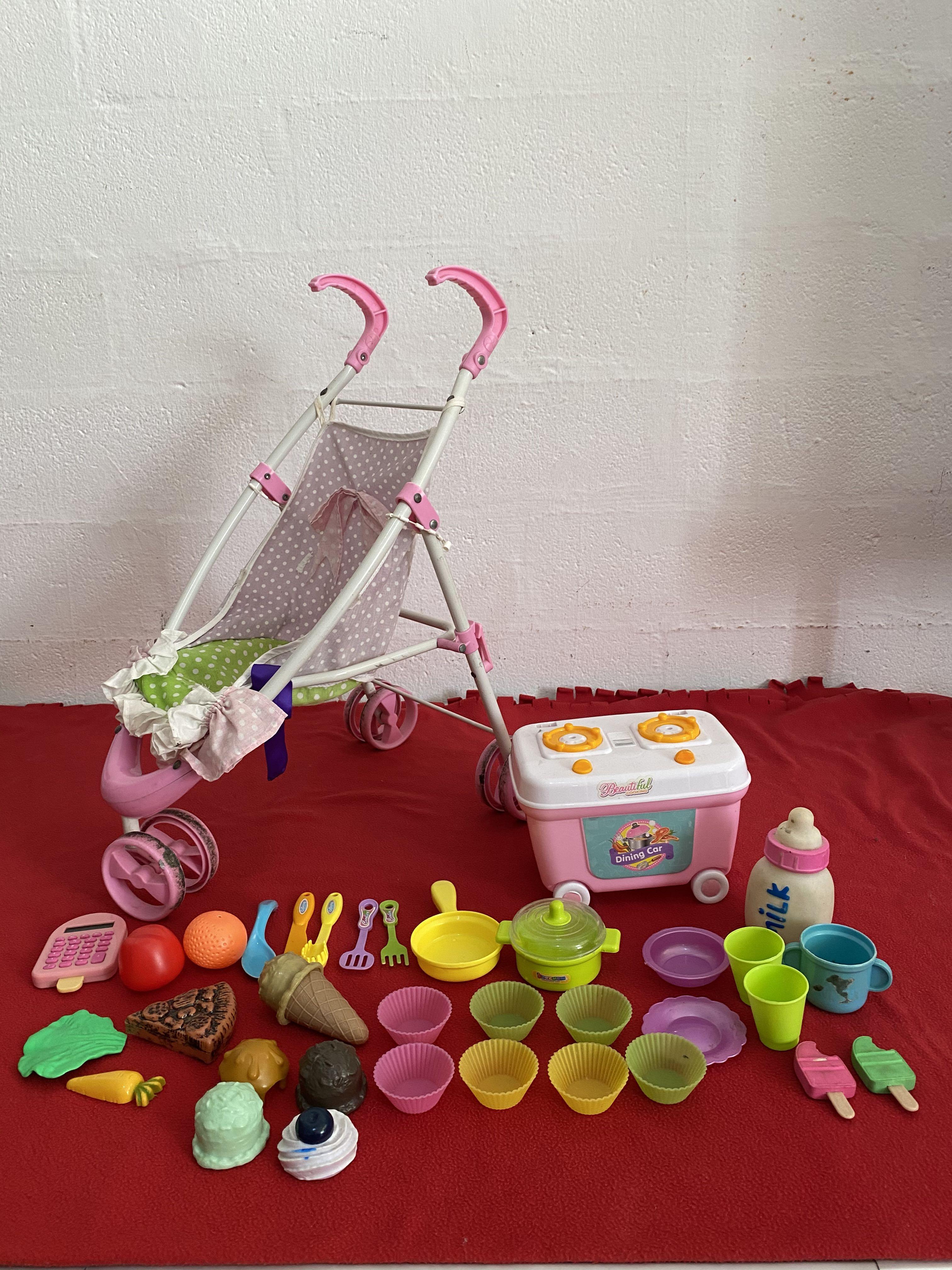 Baby doll top kitchen toys