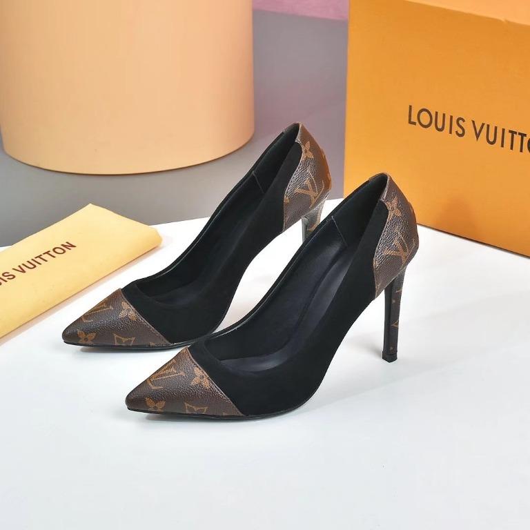 LV high heels Women s Fashion Shoes on Carousell