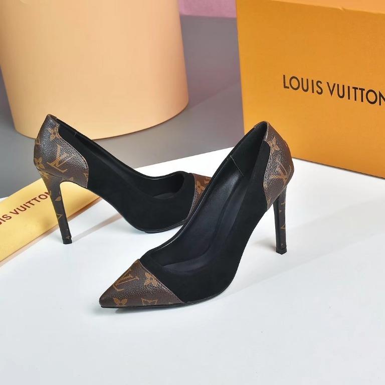 LV high heels Women s Fashion Shoes on Carousell