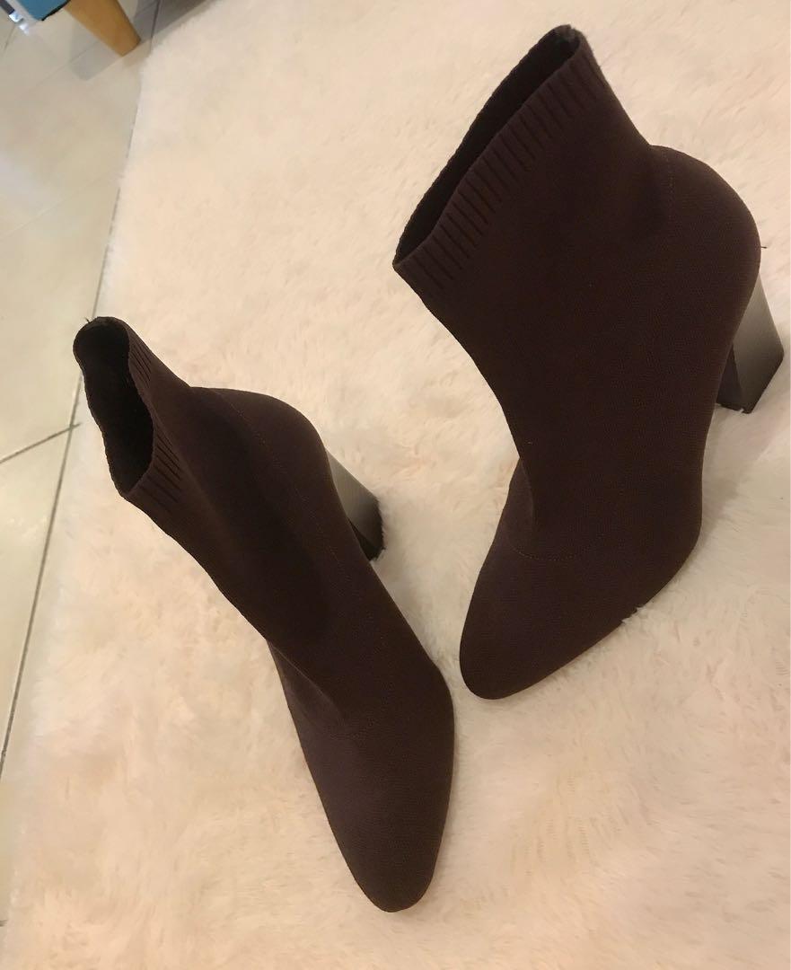 Mango sock outlet booties