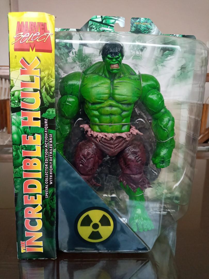 Marvel Diamond Select Incredible Hulk Action Figure Loose 