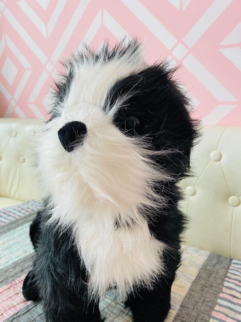 Black shih new arrivals tzu stuffed animal