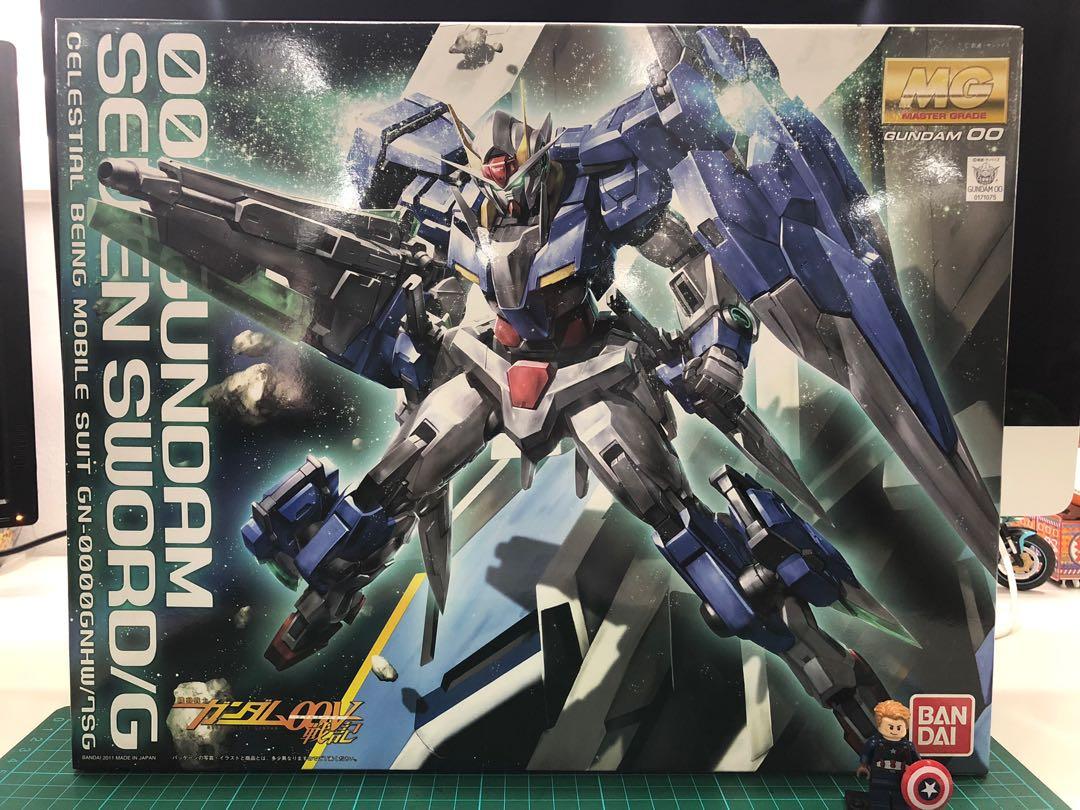 Sale Mg 00 Gundam Seven Sword G Toys Games Bricks Figurines On Carousell