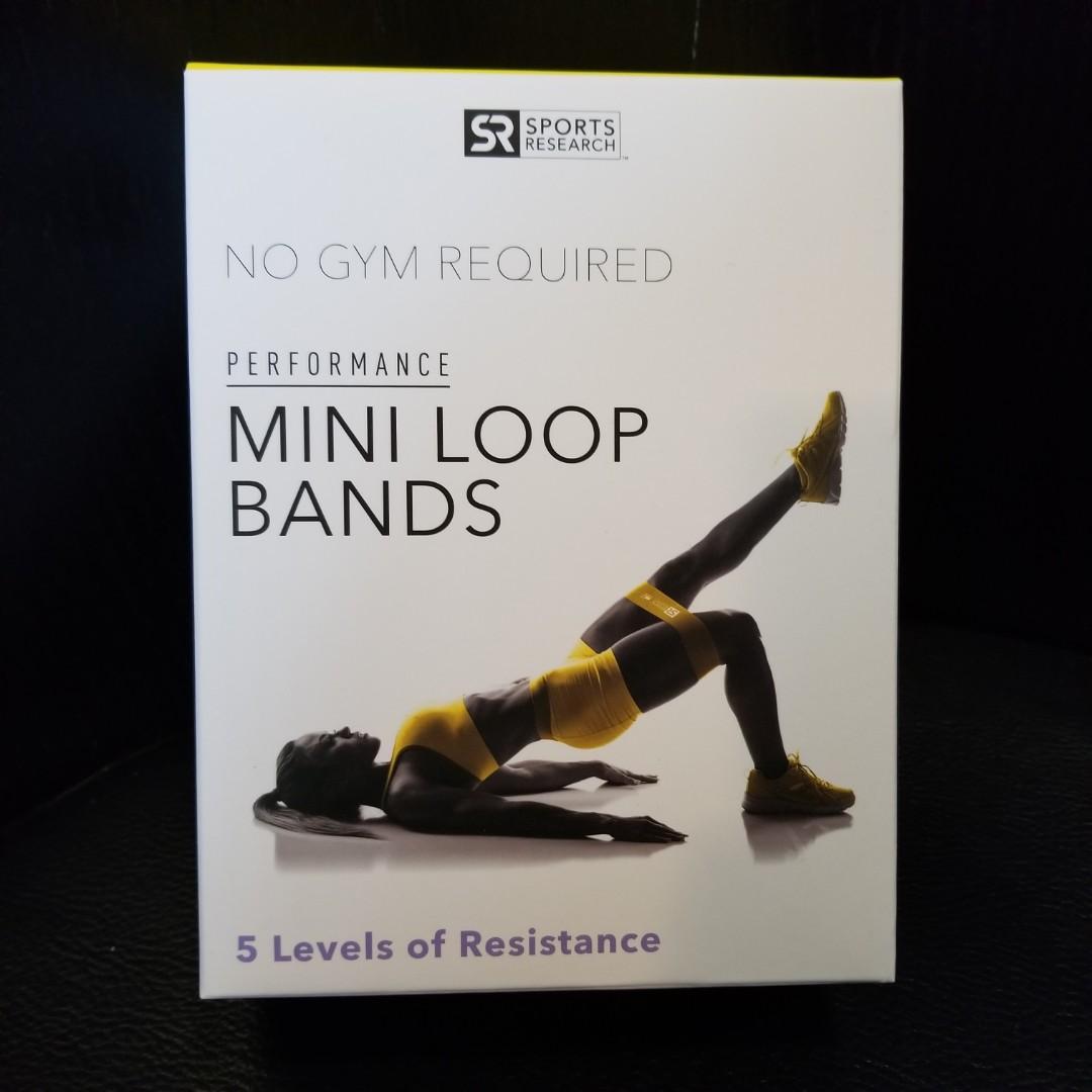 Mini Loop Bands （分類：運動與健身 - 拉伸配件）位於 Hong Kong。 由 superwai 提交（商品編號 1035371271，圖片 1）。簡介： No Gym Required Performance Mini Loop Bands 5 Levels of Resistance Perfect for Home Gym workout indoor and outdoor Compact and Portable。