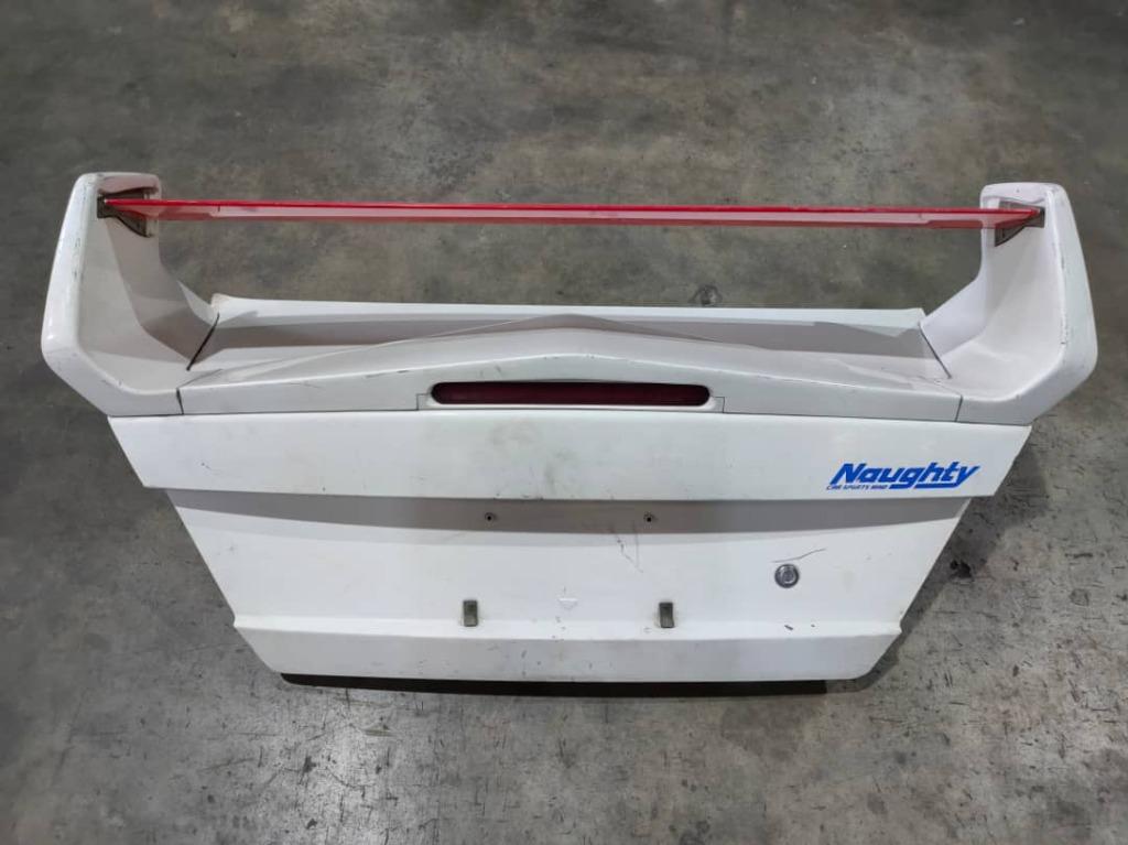Mitsubishi Lancer Evolution Evo 5 Evo 6 Rear Bonnet Bonet Belakang Rear Trunk With Spoiler Can Adjust Auto Accessories On Carousell