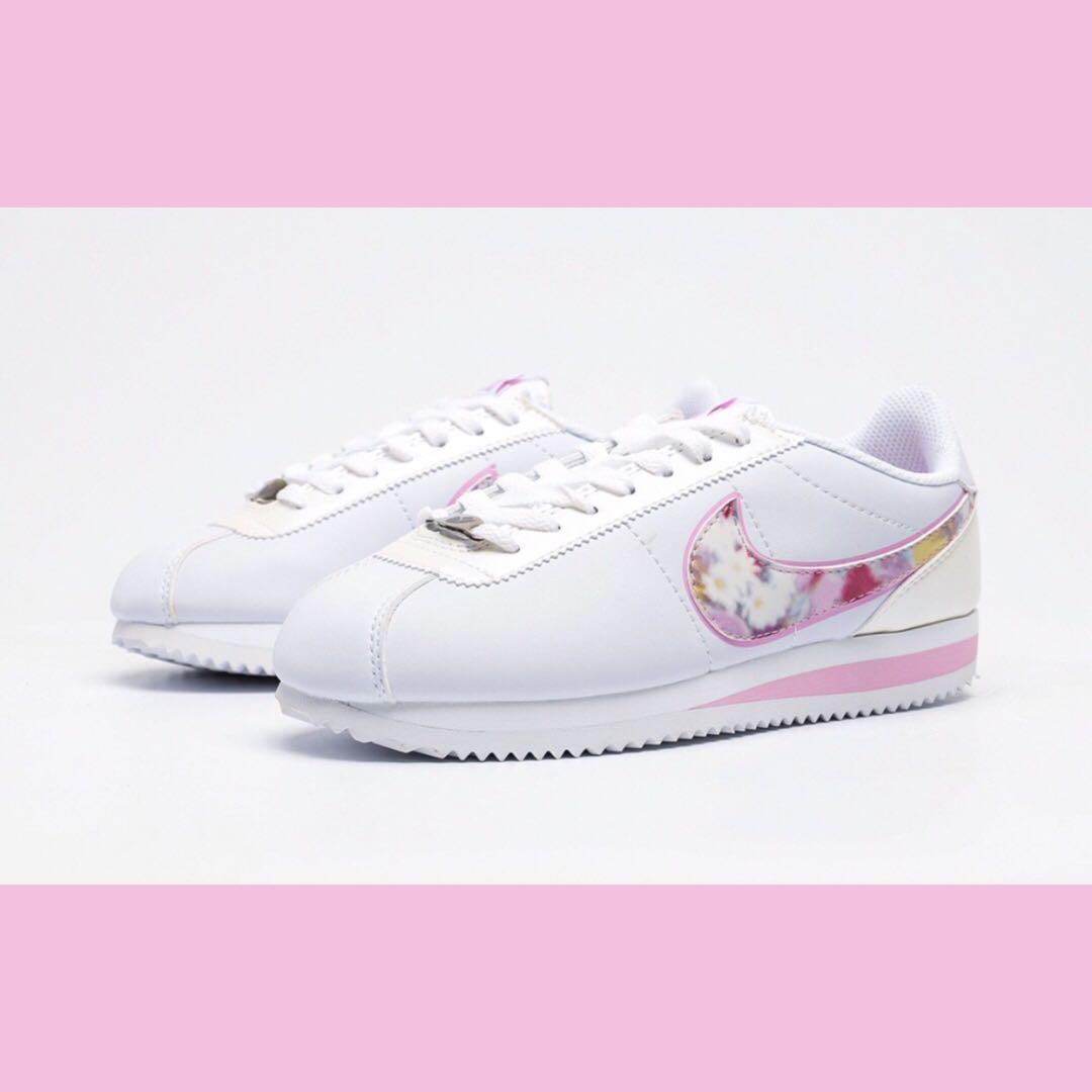 nike cortez floral shoes