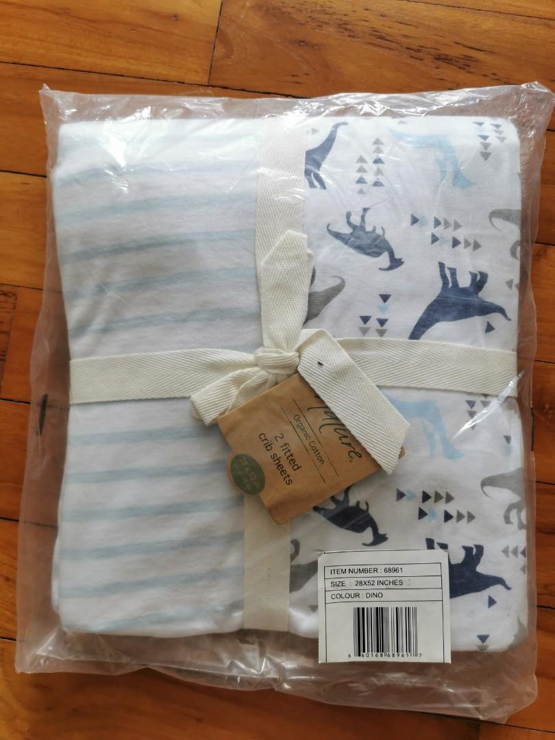 organic cotton fitted crib sheet