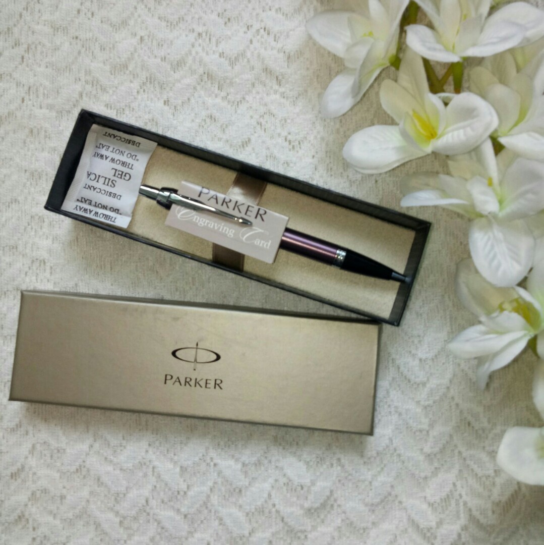 Parker Pen with Box (FREE ENGRAVING CARD!), Hobbies & Toys, Stationary