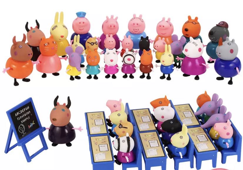 Peppa pig discount 25 piece figures