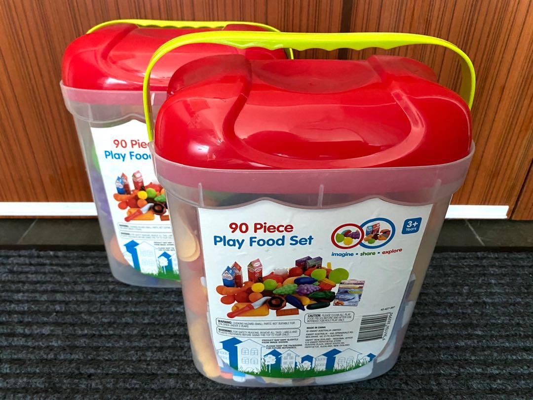 90 piece sale play food set