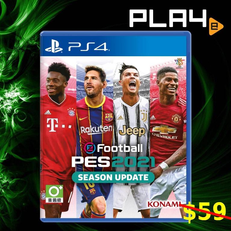 Ps4 Football Pes 2021 Season Update R3 2312078 Brand New Toys Games Video Gaming Video Games On Carousell