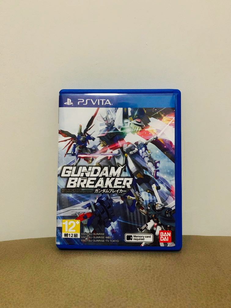 Psv Vita Gundam Breaker 日版 遊戲機 遊戲機遊戲 Carousell