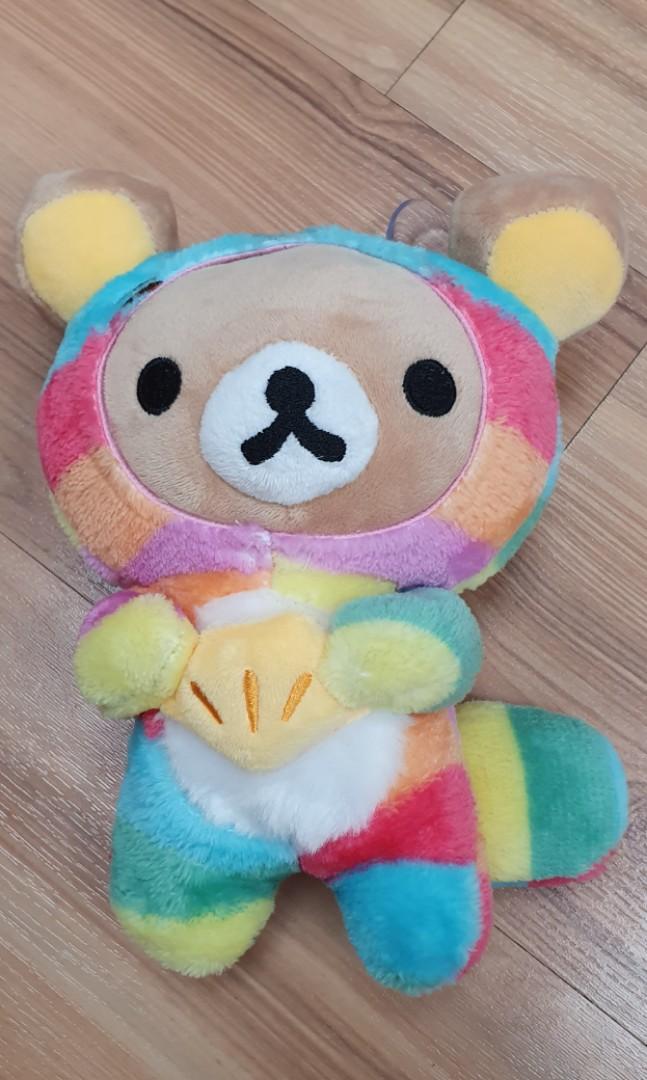 Rilakkuma rainbow on sale plush