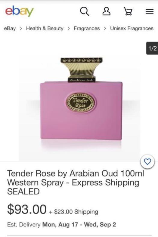 arabian oud tender rose