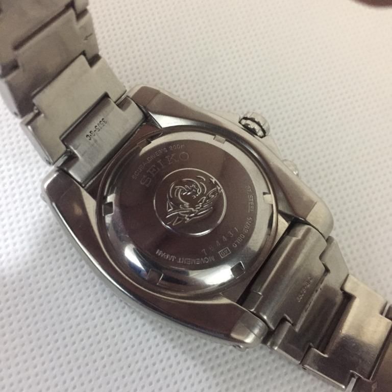 Wrist Watch Men's Seiko 5M62 Big Freakin Kinetic 