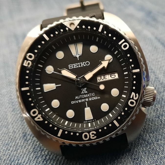Seiko 4r36 diver hotsell