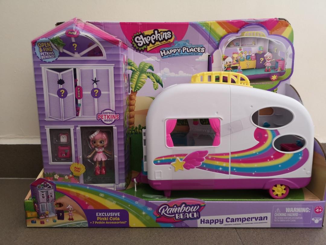 shopkins happy campervan