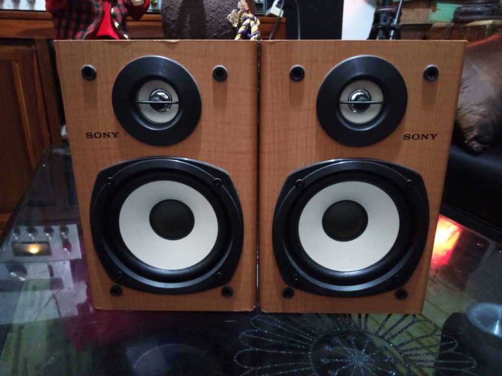 SONY BOOKSHELF SPEAKER VINTAGE, Audio, Soundbars, Speakers & Amplifiers