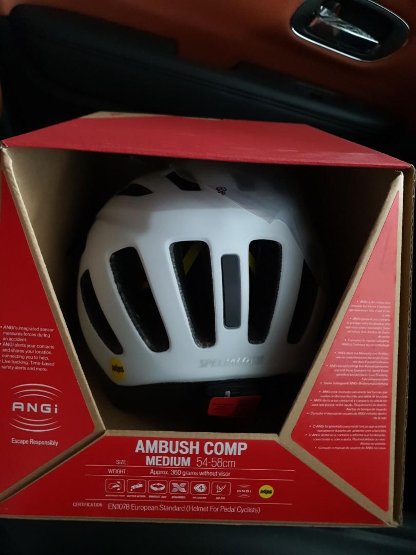 specialized ambush comp helmet sports equipment bicycles parts parts accessories on carousell