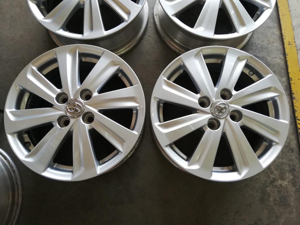 sport rim toyota vios 15 inch original, Auto Accessories on Carousell