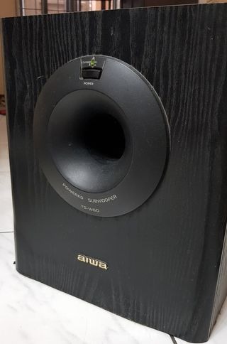 Aiwa 2025 subwoofer speakers