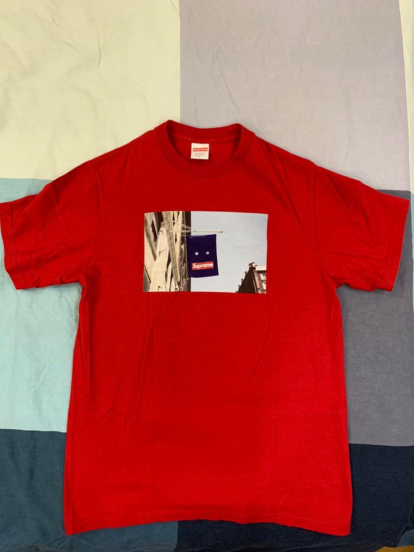 Supreme flag tee store