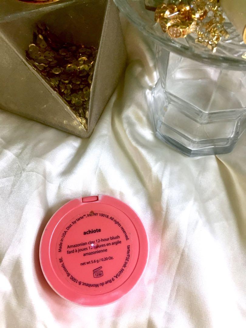 Tarte amazonian clay blush in achiote (Category: Makeup) located in Manila. Submitted by shoppe.jasmineb (Listing ID 1035434587, Image 2). Description: .