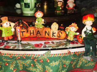 Thanksgiving/fall figurines