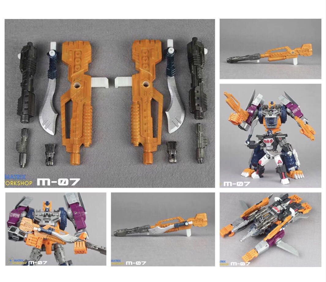 Matrix Workshop M-07 Upgrade Kit For Prower of the Prime Leader Optimal Optimus 