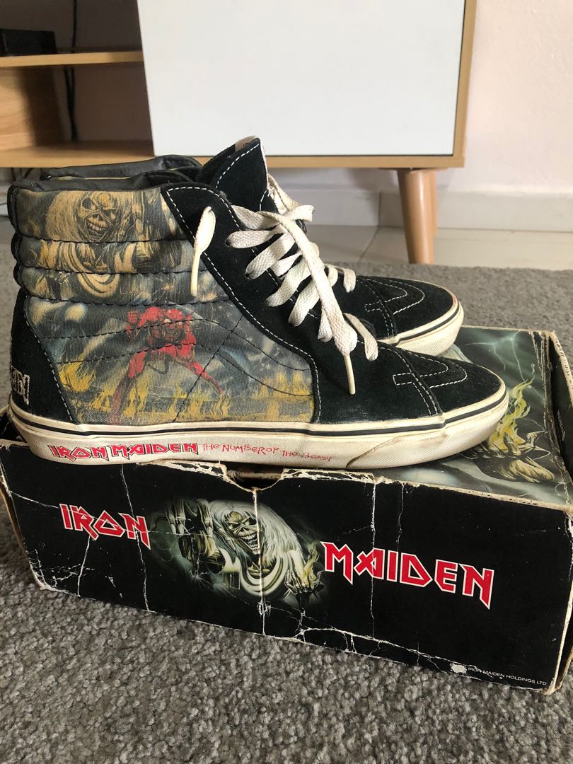 iron maiden vans size 10