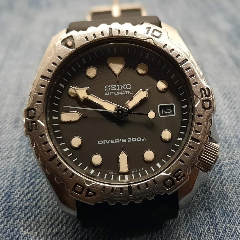 Vintage Seiko SDS099 7002 7020 200 Meters Scuba Diver s Automatic
