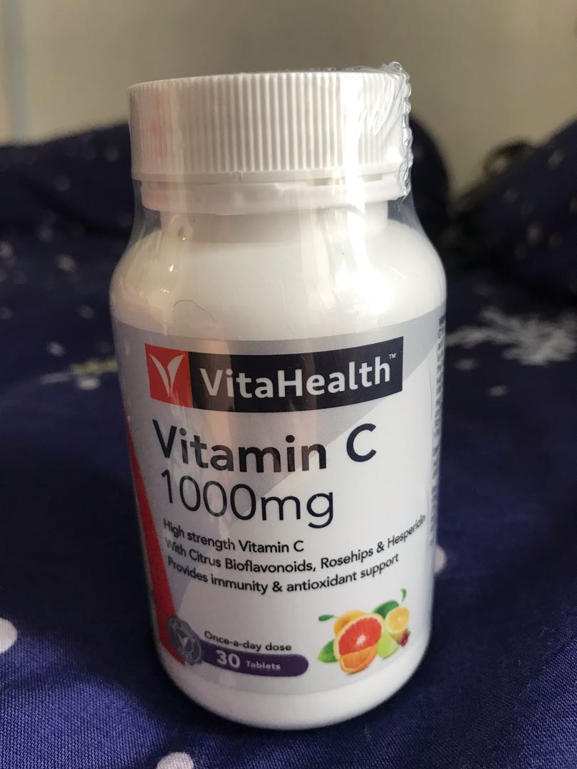 Vitamin C 1000mg Vitahealth Health Nutrition Health Supplements Health Food Drinks Tonics On Carousell
