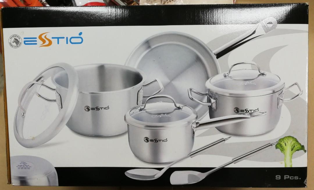 Zebra Estio Pro 9pcs Cookware Kitchen Appliances On Carousell