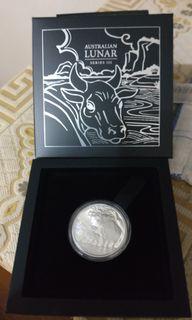 2021 Australian Lunar Year series III ½oz silver proof coin