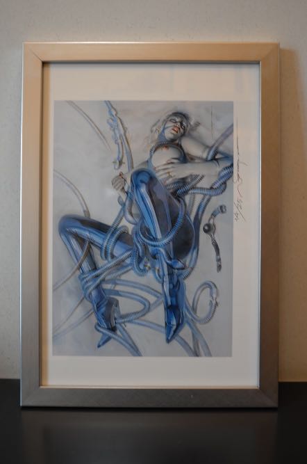 空山基版畫親筆簽名Hajime Sorayama A3 size Brand New, 興趣及遊戲