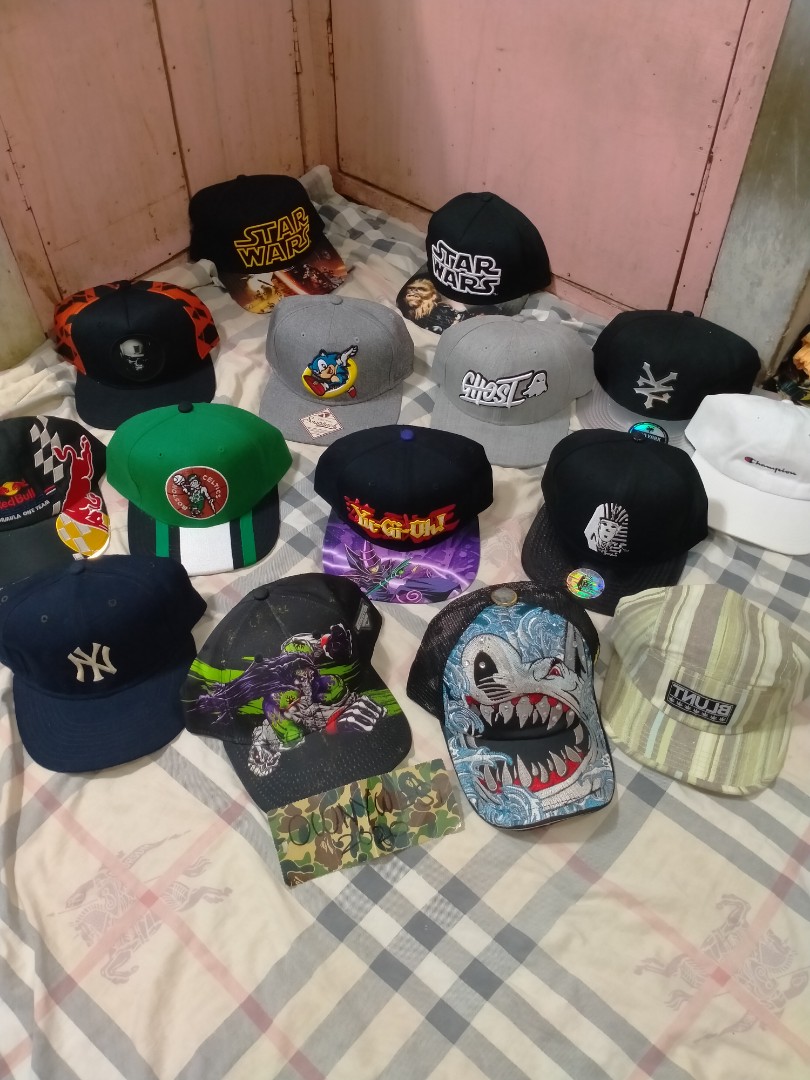 ALL CAPS SNAPBACKS FITTED DADHATS MESHCAPS 5PANEL Men s Fashion