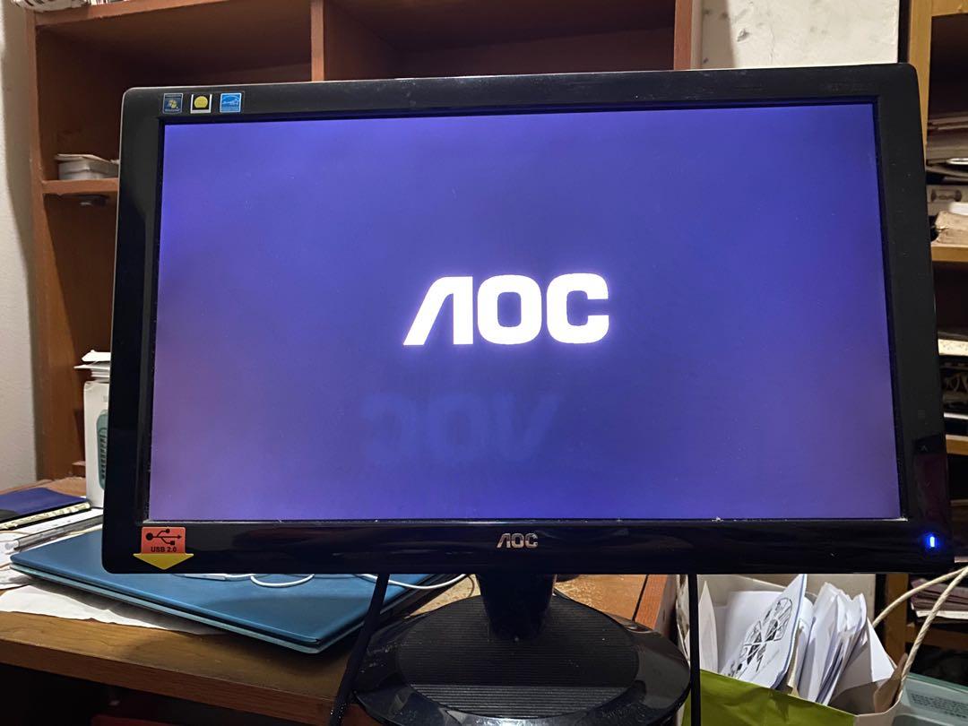 20 Aoc Lcd Monitor Electronics Computer Parts Accessories On Carousell