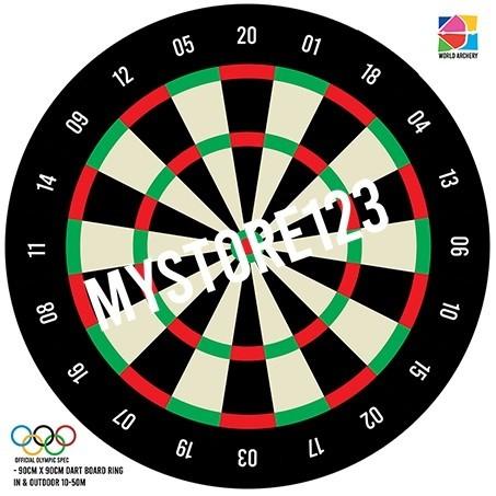 Archery target face dart board design and puta turkish 90x90cm