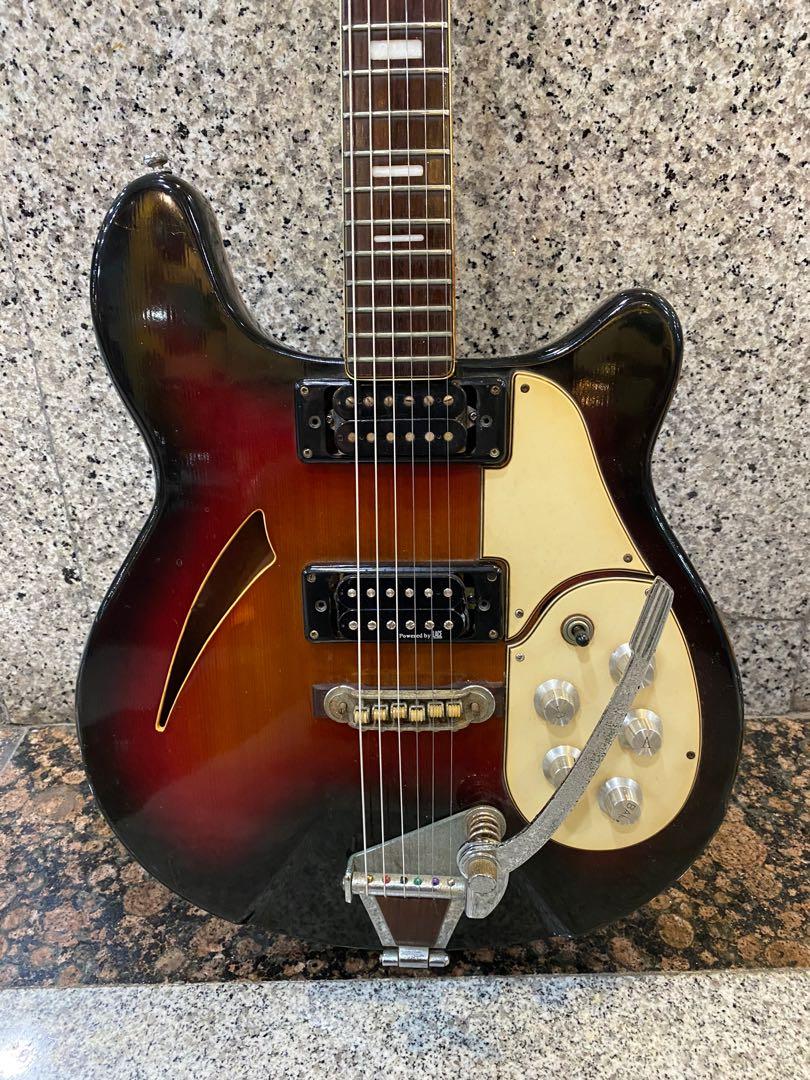 Aria Diamond R320 Rickenbacker Copy SemiHollow Electric Guitar
