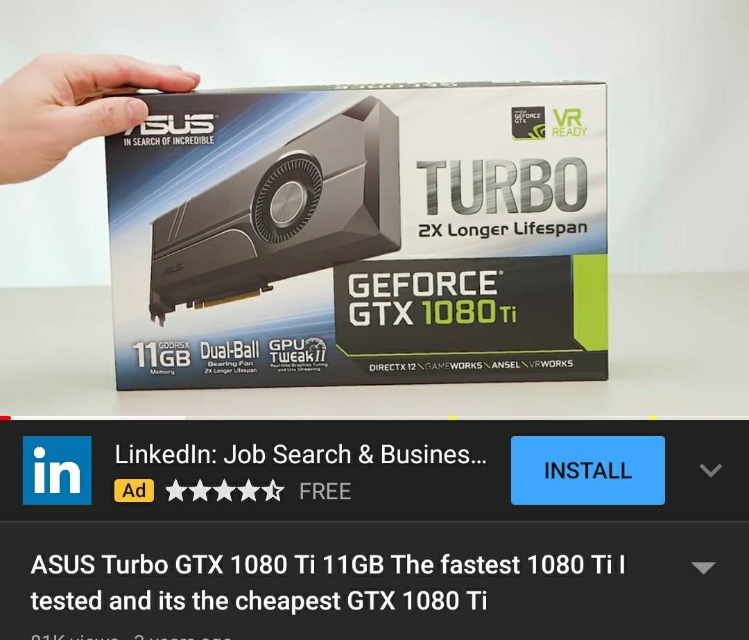 Asus gtx hot sale 1080 ti turbo